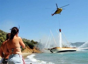 Muğla’nın Bodrum İlçesi’nde, saat 10.30’da GEM isimli lüks yata başlayan