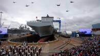 Kraliçe Elizabeth’in adını taşıdığı ve İngiliz donanmasının en büyük gemisi unvanını taşıyan ‘HMS Queen Elizabeth’ dün suya indirildi. 10.6 milyar dolara mal olan geminin yapımı 6 yılda tamamlandı. İngiliz donanmasının 6 yıldan beri üzerinde çalıştığı ve Kraliçe Elizabeth’in adını taşıyan […]