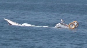 Kaçak yollardan Yunanistan’a geçmek isteyenleri taşıyan tekne Datça ile Simi