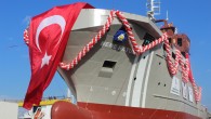 Boyu 87,80 metre, genişliği 19,50 metre, yüksekliği 8,70 metre olan, bin 800 ton çelik ağırlığına sahip geminin kurdele kesilerek suya indirilmesiyle sona eren törene, Yalova Valisi Selim Cebiroğlu, AK Parti Yalova Milletvekili Temel Coşkun, Kıyı Emniyeti Genel Müdürü Yaşar Duran […]
