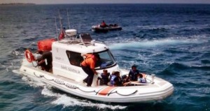 Balıkesir’in Ayvalık ilçesi açıklarında yasa dışı yollarla Yunanistan’a gitmek isteyen