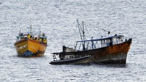 Fas’ın Tanca kenti açıklarında Afrikalı kaçak göçmenleri taşıyan teknenin batması sonucu