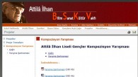 09 Aralık 2014 Salı – Attila İlhan Bilim Sanat Kültür Vakfı, Liseli gençlere yönelik yapılan yarışma ile ilgili şu açıklamada bulundu: Vakfımız, 2008-2009 ders yılından başlıyarak, düzenli olarak her sene Türkiye çapında başarıyla gerçekleştirdiği M.E.B onaylı Attila İlhan Liseli Gençler Kompozisyon Yarışması’nın […]