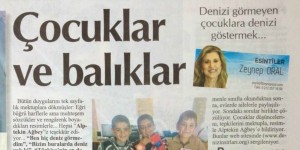Bugunku Cumhuriyet gazetesinde sevgili Zeynep Oral cok guzel bir yazi