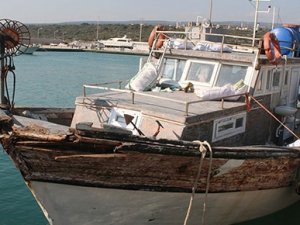 Erdemli İlçesi’nden bir balıkçı teknesinin göçmenlerle birlikte denize açıldığı ihbarını