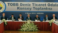 Türkiye Odalar ve Borsalar Birliği (TOBB) Deniz Ticaret Odaları  Konsey Toplantısı, yarın (20 Ocak 2015 Salı)  saat 13.00’te TOBB  İkiz Kuleler’de gerçekleştirilecek. TOBB Başkanı M. Rifat Hisarcıklıoğlu’nun evsahipliğinde yapılacak. Toplantıya, Ulaştırma, Denizcilik ve Haberleşme Bakanı Lütfi Elvan ve konsey üyeleri […]