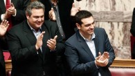 Yunanistan Savunma Bakanı Panos Kammenos, Kıbrıs meselesinin Yunanistan için “işgal ve istila” konusu olduğunu söyledi.  Savunma Bakanı ve koalisyon hükümetinin küçük ortağı ANEL Partisi’nin lideri Kammenos,Güney Kıbrıs Rum kesiminin Savunma Bakanı Hristoforos Fokaidis ile bir araya geldikten sonra basına açıklamalarda bulundu. Yunanistan’ın Kıbrıs’ın uzağında olmadığını […]