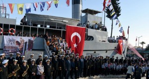 Çanakkale Savaşları’nın kazanılmasında önemli rol oynayan ve Mersin Limanı’nda terk