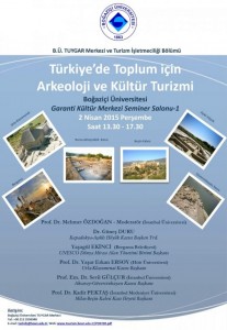01 Nisan 2015 Çarşamba – Boğaziçi Üniversitesi Turizm İşletmeciliği Uygulama ve Araştırma