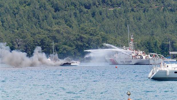 Adaköy Mahallesi Yalancıboğaz Adaağzı Mevkii’nde, yaklaşık 70 metre açıkta demirli