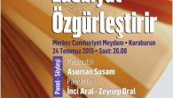 22 Temmuz 2015 Çarşamba – Festival kapsamında 11 ilçede paneller ve söyleşiler ile şiir ve müzik dinletileri düzenlenecek. Bu ilk festivale Romanya, Macaristan, Yunanistan ve Vietnam dan edebiyatçılar da katılıyor. Ülkemizde ve uluslararası alanda tanınan önemli edebiyatçıları sanatseverlerle buluşturacak “İzmir Uluslararası Edebiyat […]