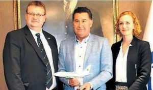 Alman özel havayolu şirketi Germania, Almanya’nın Berlin ve Hamburg kentleri