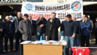 Türkiye Denizciler Sendikası’nın bugün Kadıköy’de bulunan Karaköy-Eminönü iskelesinin önünde düzenlediği basın toplantısında ilk sözü Deniz Nakliyat ve Armatörler Şubesi Başkanı Fatih Özpınar aldı. Deniz Nakliyat ve Armatörler Şubesi Başkanı Fatih Özpınar ‘Deniz sektöründe şu andaki şartlar eskiye oranla daha da […]