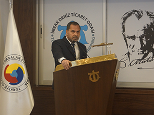 İMEAK Deniz Ticaret Odası İzmir Şubesi Ocak ayı meclis oturumunda