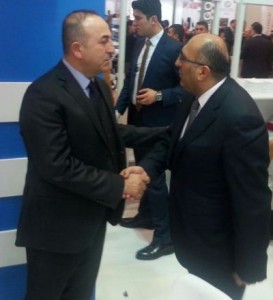 Dışişleri Bakanı Mevlüt Çavuşoğlu devam eden Emitt Fuarı’nı zilyaret etti.