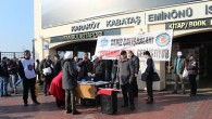 Türk-İş’e bağlı Türkiye Denizciler Sendikası’nın öncülüğünde 29 Aralık 2015 tarihinde başlayan imza kampanyasını sürdüren gemi adamları, örgütlü oldukları yerlerde ve limana yanaşan gemilerdeki çalışanlarla irtibat kurarak imza topluyor. Şu ana kadar 4 bin imza toplandı. Kampanya Şubat ayı sonunda sona […]