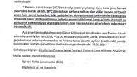 İMEAK Deniz Ticaret Odası (DTO) tarafından yayınlanan sirkülere göre, Panama Kanal İdaresi (ACP) geçiş yapan tanker tipi gemilerin almaları gereken tedbirlere ilişkin önemli bir duyuru yayınladı. Duyuruda Panama Kanalı İdaresi (ACP) bir tavsiye yazısı yayınlamış olup, buna göre hemen yürürlükte […]