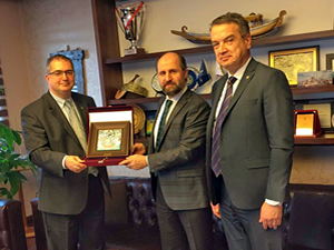 Türk Loydu Vakfı Yönetim Kurulu Başkanı Cem Melikoğlu ve Türk