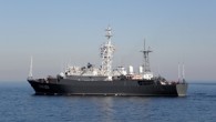 Çanakkale Boğazı’ndan geçiş yapan Rus Donanması’na ait CCB-201 borda numaralı ’Priazovye’ adlı istihbarat gemisi, Akdeniz’e inmek için Ege Denizi’ne açıldı. Marmara Denizi’nden saat 10.40’da Çanakkale Boğazı’na giren Rus Donanması’na ait 95 metre uzunluğundaki CCB-201 borda numaralı ’Priazovye’ isimli istihbarat gemisi, […]