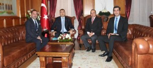 İzmir Valiliği(BHİ) Çeşme Kaymakamı Mustafa Erkayıran ve İMEAK DTO İzmir
