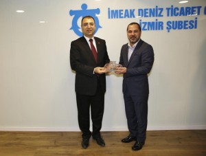 İzmir Valisi Mustafa Toprak, İMEAK Deniz Ticaret Odası İzmir Şubesi