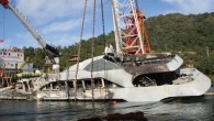Marmaris’te bir marinada çıkan yangın sonrası batan, eski Galatasaray Kulübü Başkanı Ünal Aysal’a ait 52 metrelik “Barbie” isimli yat 2,5 ay sonra su üstüne çıkartıldı. Aysal’ın ortağı ve yöneticisi olduğu “The Barbie” şirketine ait 52 metre uzunluğundaki “Barbie” isimli mega […]