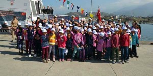 Sahil Güvenlik İskenderun Grup Komutanlığınca hazırlanan “Deniz ve Biz” projesi