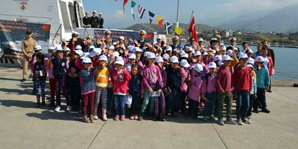 Sahil Güvenlik İskenderun Grup Komutanlığınca hazırlanan “Deniz ve Biz” projesi