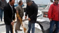 Trabzon’da algarna yöntemiyle deniz salyonguzu avlayan küçük balıkçılar Sahil Güvenlik ekipleri tarafından kesilen cezalara tepki gösterdiler. Trabzon’un Akçaabat İlçesi’ndeki Akçakale Limanı’nda verimli bir sezon geçiremedikleri için algarna (tekneden denize atılıp dibi taramak suretiyle midye avında kullanılan alet) yöntemiyle avcılık yaparak […]