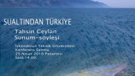 Sahil Güvenlik Komutanlığı’nın “DENİZ VE BİZ” Projesi kapsamında İskenderun Teknik Üniversitesi Konferans Salonunda “Sualtından Türkiye” konulu sunum ve söyleşimiz olacaktır. Tarih.25 Nisan Pazartesi Saat.14.00 Tahsin Ceylan TSSF Çevre Kurulu Başkanı