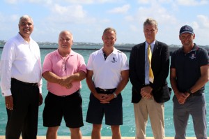 The first phase of Cross Island – the land reclamation