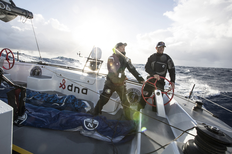 Bermuda’s Emily Nagel, a member of Team BDA in next
