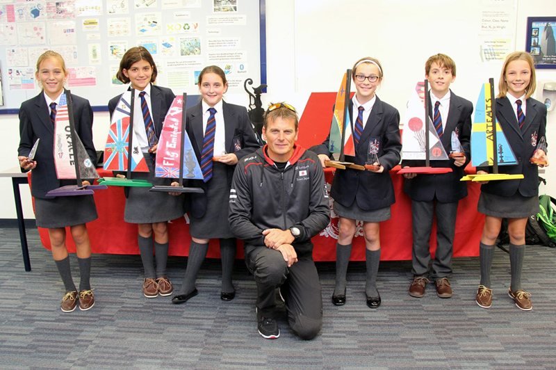 Students at Saltus Grammar School were given top marks by