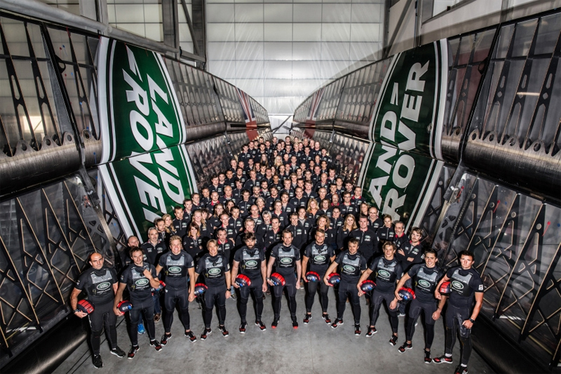 In preparation for the America’s Cup next year, Land Rover BAR said