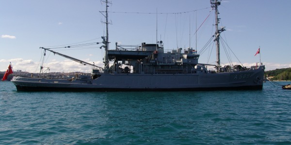 TCG IŞIN (A-589) / USS SAFEGUARD (ARS-25)'A VEDA - SUALTI Gazetesi