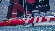 After yesterday’s three way near-tie at the top, the GC32 Riva Cup has a stand-out leader going into its final day. Today Lake Garda was behaving, the southerly Ora wind a constant 15-18 knots, although this cut down tactical options […]