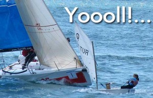 Kalamış Yelken Kulübü’nün Başkent Yelken Kulübü işbirliğinde düzenlediği SportsBoat Kupası,