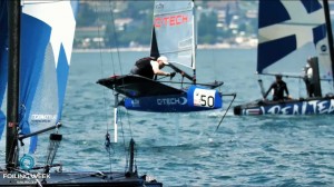 The first day of the 2017 Foiling Week was bathed