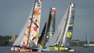 In tough conditions on the River Elbe, Oman Air out-sailed its rivals to gain a six-point lead, with the rest of the fleet separated by a narrow two-point margin, after the first day of scoring racing at the Extreme Sailing […]