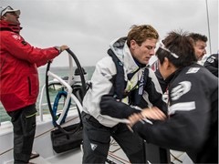   British actor James Norton joined Volvo Ocean Race Team