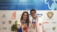 Rusya’daki 2017 Paletli Yüzme Gençler Dünya Şampiyonası’nda 2 altın, 4 gümüş madalya kazanan Paletli Yüzme Genç Milli Takımı yurda döndü. 2-6 Ağustos’ta Tomsk kentinde gerçekleştirilen ve 26 ülkenin katıldığı Dünya Şampiyonluğu yarışlarında mücadele eden milliler, Moskova’dan kalkan uçakla Atatürk Havalimanı’na […]