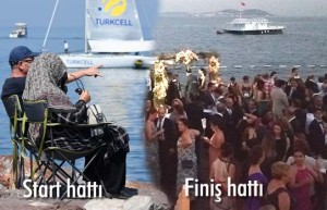 Startı bugün saat 12.00’da verilen TAYK-Eker Olympos Regatta’da son etap,
