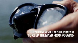 If your brand new dive or snorkeling mask is fogging