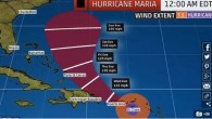 Hurricane Maria is now a category 4 storm with maximum sustained winds of 155 mph, but remains a powerful and deadly hurricane, according to the U.S. NOAA National Hurricane Center. During its 5 a.m. update, the NHC said, “On the […]