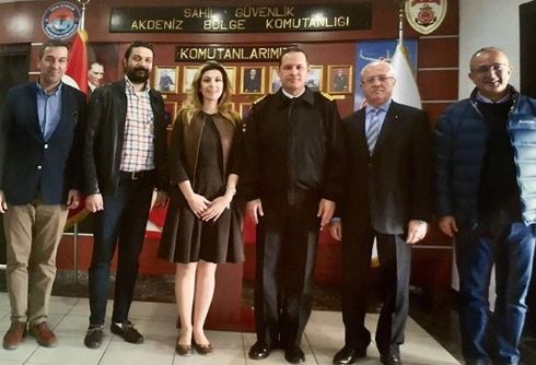 Görevine yeni başlayan Sahil Güvenlik Akdeniz Bölge Komutanı Albay Oğuz