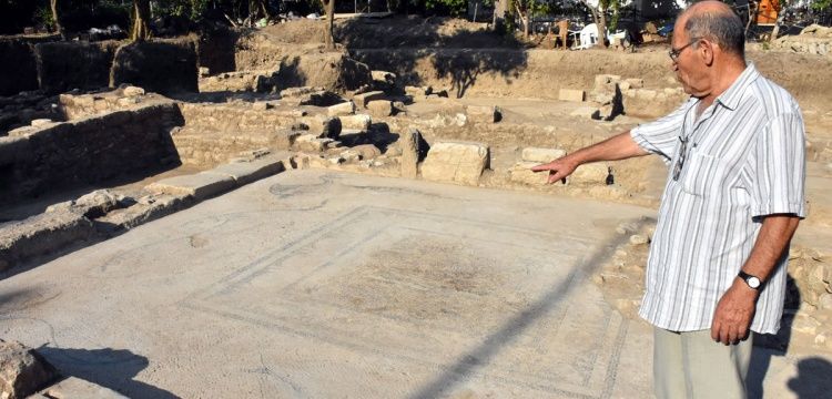 Halikarnassos Antik Kent Limanı’nda bir inşaat kazısı sırasında keşfedilen ve