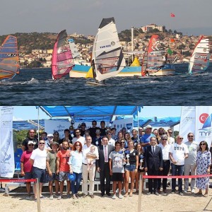 TYF- DTO İzmir Şubesi Rüzgar Sörfü Türkiye Ligi Ayvalık yarışları,
