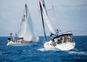 Arkas Aegean Link Regatta, Çeşme – Sakız parkuru ile başladı.