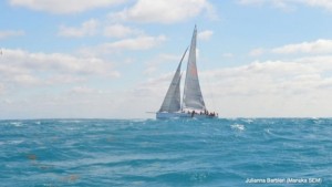 (January 28, 2019) – Under sunny skies, an 18 knot