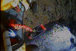 The Coast Guard rescued two surfers in distress on January